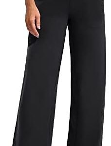 Promover Wide Leg Pants for Women Yoga Pants with Pockets Loose Lounge Sweatpants Petite/Regular/Tall