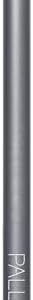 Palladio Wooden Eyeliner Pencil, Thin Pencil Shape, Easy Application, Firm yet Smooth Formula, Perfectly Outlined Eyes, Contour and Line, Long Lasting, Rich Pigment, Silver