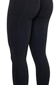 Seamless Scrunch Legging Women Yoga Pants 7/8 Tummy Control Workout Running for Fitness Sport Active Ankle Legging-25''