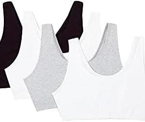 Fruit of the Loom Womens Tank Style Cotton Sports Bra