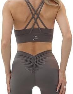 Gym Cloths for Women 2 Piece Yoga Set Activewear for Women Two Piece Workout Cloths Athletic Bra Biker V Wait Shorts