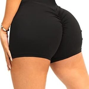 Navneet Biker Shorts Women High Waist Workout Gym Shorts Scrunch Butt Booty Leggings Spandex Bike Dancing Shorts