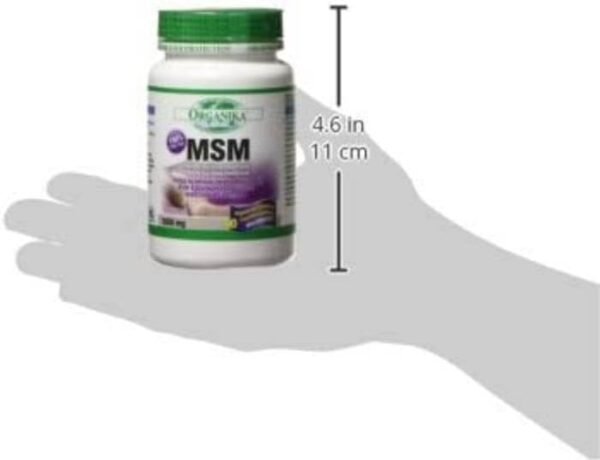 Organika MSM- Joint and Inflammation Support- 90 vcaps - Image 4