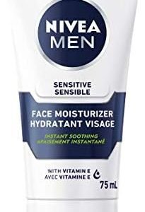 NIVEA Men Sensitive Skin Face Moisture Cream, 75mL