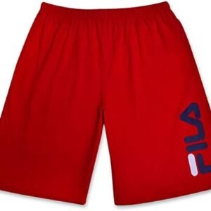Fila Big and Tall Gym Shorts for Men – Lounge Mens Athletic Shorts, Gym Shorts