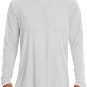 Cotrasen Men's UPF 50+ UV Sun Protection Hoodie Long Sleeve Workout Outoodr Hiking Fishing Shirts Rash Guards