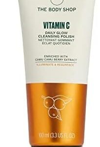 The Body Shop Vitamin C Daily Glow Cleansing Polish, 3.3 Fl Oz