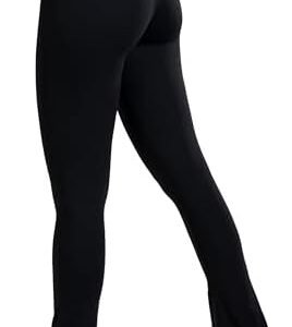 Sunzel Butterflycra High Waist Mini Flared Leggings for Women, Tummy Control Casual Flare Yoga Pants for Yoga Workout Gym