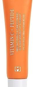 Marcelle Vitamin C + Peptide Brightening & Smoothing Eye Care Cream, Vegan, Cruelty-Free, Hypoallergenic, Non-Comedogenic, Paraben-Free, Fragrance-Free, 15 mL