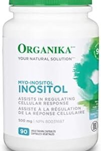 Organika Inositol (Myo-Inositol)- Cellular Response, Mood Balance, Insulin Support- 90vcaps