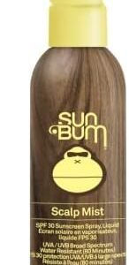 Sun Bum Original SPF 30 Sunscreen Scalp and Hair Mist I Vegan and Reef Friendly (Octinoxate Oxybenzone Free) I Broad Spectrum UVA/UVB Sunscreen Spray with Vitamin E I 2 OZ