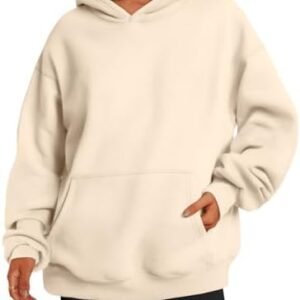 EFAN Womens Oversized Sweatshirts Pullover Hoodies Fleece Sweaters Long Sleeve With Pockets Winter Fall Outfits Y2k Clothes