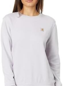 Carhartt Womens Relaxed Fit Midweight French Terry Crewneck Sweatshirt