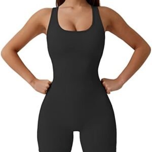 JIEEN Workout Sets for Women 2 Piece Seamless Crop Top Yoga Outfits High Waist Shorts Leggings Sports Running Gym Exercise