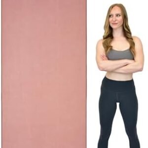 Tatago XL Hot Yoga Mat Towel Non Slip for Hot Yoga-85"x30" Soft Microfiber & Silicone Yoga Towels for Hot Yoga Non Slip Long for a XL Yoga Mat. Perfect Yoga Accessories & Yoga Hand Towel.