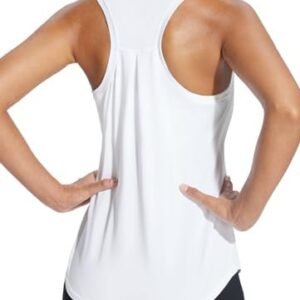 BALEAF Womens Workout Tank Tops Racerback Sleeveless Yoga Tops Athletic Running Shirts Gym Clothes