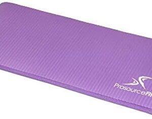 ProSource Extra Thick Yoga Knee Pad and Elbow Cushion 15mm (5/8") Fits Standard Mats for Pain Free Joints in Yoga, Pilates, Floor Workouts