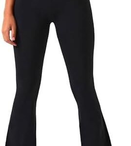OZICERD Flared Leggings for Women High Waisted Workout Leggings Tummy Control Butt Lifting Flare Yoga Pants