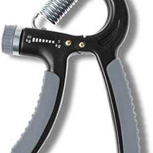 HCT STYLE Hand Exercises for Grip Strength Trainer Forearm Strengthener Adjustable Gripper 11-132 Lbs Hand Strengthening Devices for Gym Home and Workout Daily Portable Fitness Tool