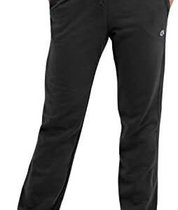 Champion Womens Fleece Open Bottom Pant