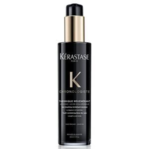 Kérastase Chronologiste, Youth Revitalising Blow-Dry Care, For Lengths and Ends, With Hyaluronic Acid, Abyssine & Vitamin E, Thermique Regénérant, 150ml