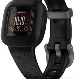 Garmin Vívofit® Jr. 3 Kids Fitness Tracker, Black Cosmic, Up to 1 Year Battery Life, Swim-Friendly, Activity Unlocks Adventure