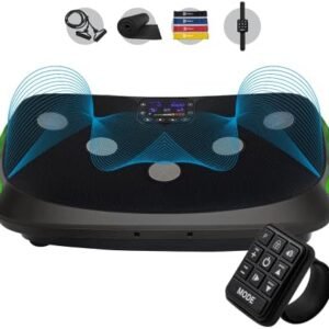 LifePro Rumblex 4D Vibration Plate Exercise Machine - Triple Motor Oscillation, Linear, Pulsation + 3D/4D Vibration Platform - Whole Body Vibration Machine for Home, Weight Loss & Shaping.
