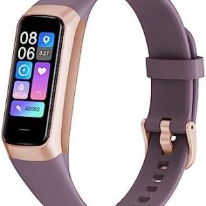 Fitness Tracker with Heart Rate Monitor, Smart Watch Activity Tracker Pedometer Sports Bracelet with Sleep Monitor Calorie Counter Wristband with IP67 Waterproof for Women Men