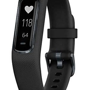 Garmin vívosmart 4, Activity and Fitness Tracker w/ Pulse Ox and Heart Rate Monitor (Renewed)