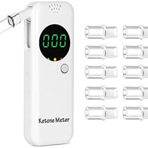 Portable Breath Ketosis Meter Professional Ketone Breath Analyzer Digital Ketone Breath Tester for Personal Ketosis Testing