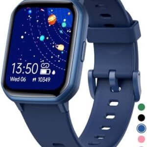 Mgaolo Kids Smart Watch for Boys Girls,Kids Fitness Tracker Smartwatch with Heart Rate Sleep Monitor,Waterproof Pedometer Activity Tracker for Android iPhone, Birthday Present