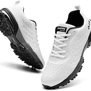 QAUPPE Mens Air Running Shoes Athletic Trail Tennis Sneaker (US7-12.5 D(M)