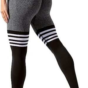 INSTINNCT Butt Lifting Workout Leggings for Women High Waisted Scrunch Butt Legging Booty Seamless Gym Yoga Pants Tight
