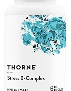 Thorne Stress B-Complex - Vitamin B Complex for Stress Support - 60 Capsules - 60 Servings
