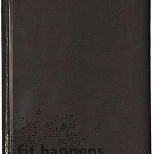 Fitlosophy fitspiration 'fit Happens' Fitness Goal Tracker and Daily Gratitude Journal