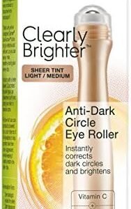 Garnier SkinActive Clearly Brighter Sheer Tinted Eye Roller, Mineral Sheer Tint, 0.5 Oz (Packing May Vary)