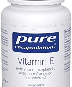 Pure Encapsulations - Vitamin E (with Mixed Tocopherols) - Supplement for Antioxidant Support - 90 Softgel Capsules