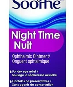 Soothe Night Time Relief, Dry Eye Therapy, Ophthalmic Ointment, 3.5g