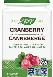 Nature's Way Cranberry Fruit Health Supplement, 100 Count