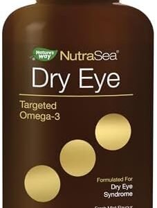 NutraSea Dry Eye Targeted Omega-3, 1500 mg of EPA + DHA, 150 mg of GLA, 120 count soft gel