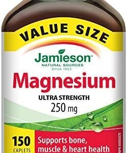 Jamieson Magnesium 250 mg Ultra Strength - Value Size