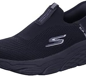 Skechers Mens Max Cushioning Slip-ins - Athletic Slip-on Running Walking Shoes with Memory Foam Sneaker