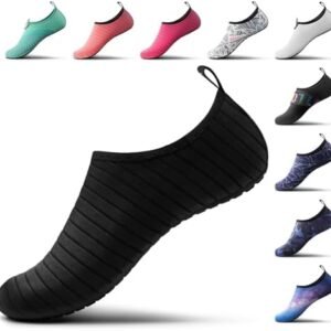 SIMARI Water Shoes Womens Mens Swim Pool Beach Aqua Socks Quick-Dry Barefoot Outdoor Surf Yoga Exercise SWS001