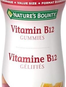 Nature's Bounty Vitamin B12 Supplement, Helps maintain good health, Value Size, 150 Gummies