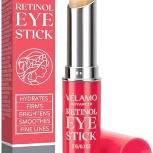 Retinol Eye Stick, Retinol Eye Cream for Dark Circles and Puffiness, Under Eye Cream Anti Aging, Eye Brightener Stick, Eye Cream for Wrinkles, Brightening Eye Cream for Puffiness and Bags under Eyes, Brightening Eye Balm Reduces Fine Lines and Dark Circles