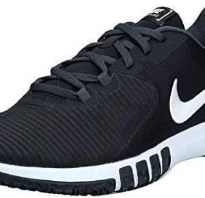 Nike Men's Flex Control Tr4 Cross Trainer, Black/White-Dark Smoke Grey-Smoke Grey, 11