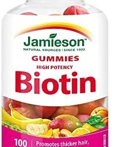 Jamieson High Potency Biotin Gummies 100 Gummies
