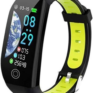 PUZESHUN Fitness Tracker Smart Watch Sports Watch Bracelet Color Touch Screen IP68 Waterproof Step Calorie Counter Sleep Monitoring Pedometer Watches Activity Trackers for Women Men