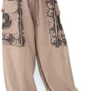Siamrose Harem Pants Yoga Pants Men Women Casual Lounge Pants 2 Big Pockets