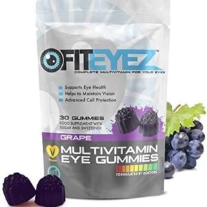 Fit Eyez Multivitamin Eye Gummies (Grape)